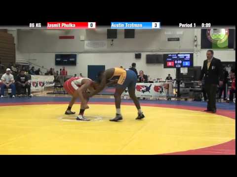 86 KG R16 - Jasmit Phulka (Burnaby WC) vs. Austin Trotman (TMWC)
