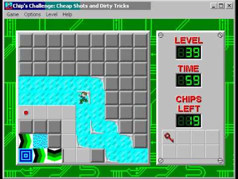 CCLP3 level 39 solution - 37 seconds