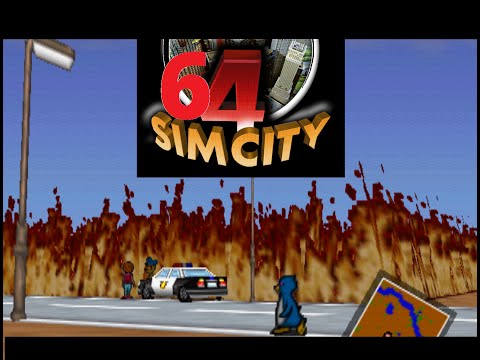 Nintendo 64DD History + Let's Play Simcity 64