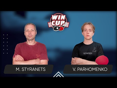 01:15 Mykhailo Styranets - Vadym Parkhomenko West 6 WIN CUP 31.12.2023 | TABLE TENNIS WINCUP