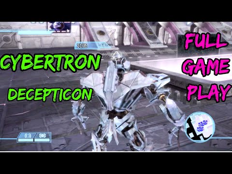 Transformers: The Game Walkthrough: Decepticons - Cybertron: Decepticon | 1080p | PC Game Play |