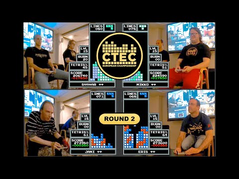 2019 Classic Tetris European Championship Rd. 2