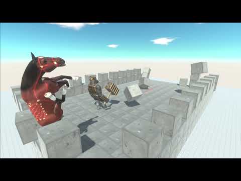 SKY ARENA HUSSAR vs EVERY UNIT - Animal Revolt Battle Simulator