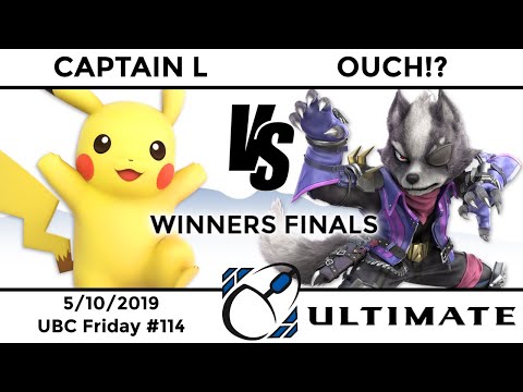 UBC Friday #114: Winners Finals - TGS|Captain L (Pikachu, Kirby) vs Ouch!? (Wolf)