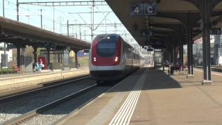preview picture of video '[HD] Killwangen / Spreitenbach IR mit Re 460 069-8 nach ZHR und SBB ICN Intercityneigezug'