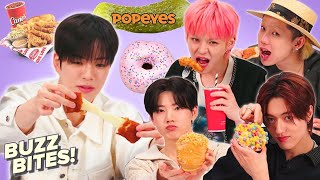 Download lagu TREASURE Tries American Foods | Buzz Bites mp3 Download lagu TREASURE Tries American Foods | Buzz Bites mp3