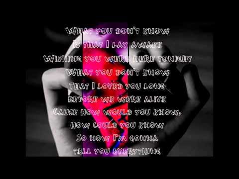 Nivo - So allein ohne dich (lyrics)