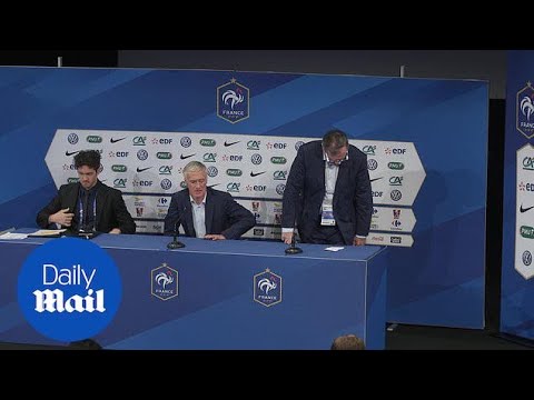 France 3-2 England: Didier Deschamps reacts to result - Daily Mail