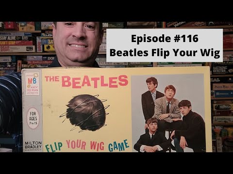 The Beatles Flip Your Wig - Milton Bradley (1964)
