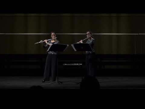 W. F. Bach Duet for two flutes in G major Fk.59 - III. Alla Breve