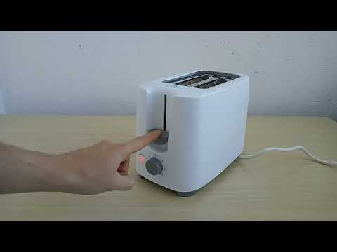 Демонстрация работы тостера Vitek VT-1587