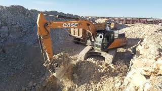 Case CX300C Ekskavatör Kamyon Yükleme || Case C Series CX300 Excavator Loading T