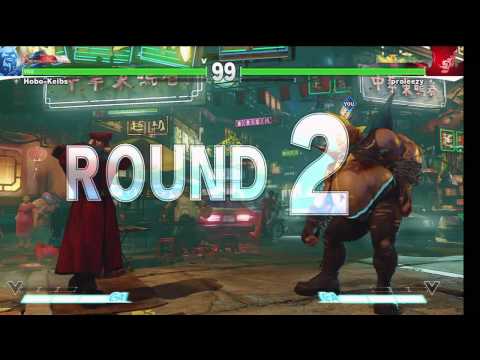 SFV BETA - RoBoT SheKeiB (Birdie) vs proleezy (Bison) - Defensive Birdie
