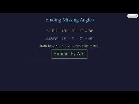 Similar Triangles