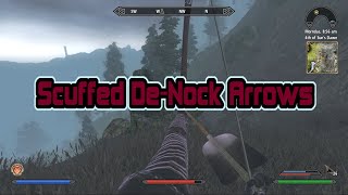 Denock arrows with a controller