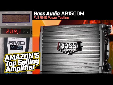 Boss Audio AR1500M - Amazon's Best Selling Amplifier - TESTING