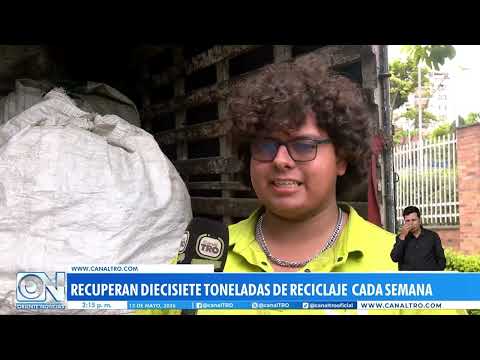 La dura realidad de los recicladores que recorren las calles de Floridablanca