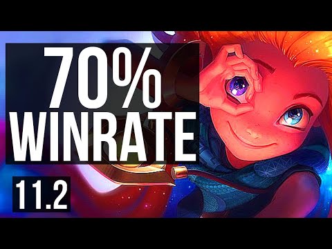 ZOE vs LEBLANC (MID) | 8/0/1, 70% winrate, Legendary | KR Diamond | v11.2