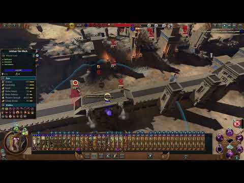 The Black Tower Of Arkhan Seige! | From Ep 06 | Tomb Kings Campaign | Arkhan The Black | Warhammer 3