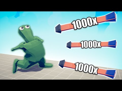ZOMBIE MOTHER vs 1000x OVERPOWERED UNITS - TABS | Totally Accurate Battle Simulator 2023