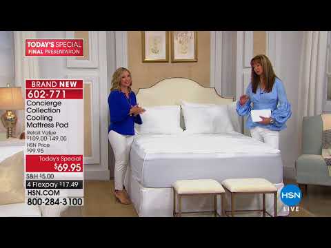 HSN | Concierge Collection Bedding 06.18.2018 - 10 PM