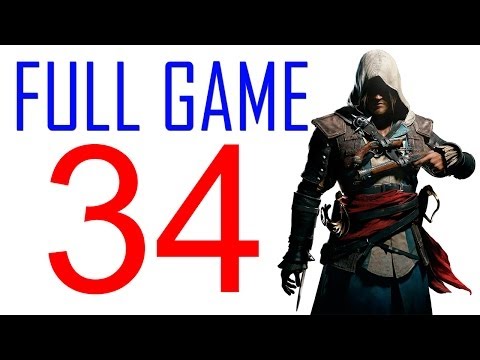 Assassin's creed 4 walkthrough - Part 34 Gameplay Let's play PS4 XBOX PS3 AC4 Black Flag No Commentary