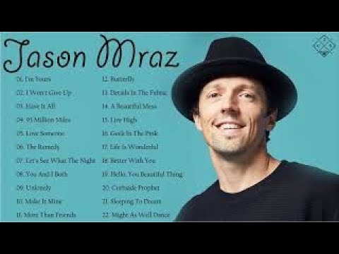 Jason Mraz Greatest Hits Full Album 2020💙💚 Best Songs Of Jason Mraz 2020