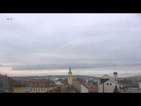 Zeitraffer 2014.02.07 Pulsnitz-Innenstadt