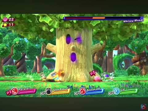 Vs Whispy Woods + Macho Of Dedede- With LYRICS!!! | Kirby Star Allies:⭐️ THE MUSICAL ⭐️ 