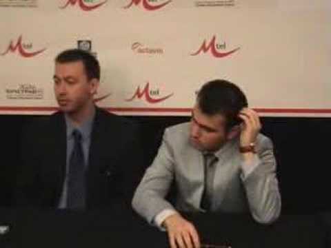 Kamsky-Mamedyarov press conference