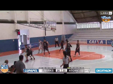 LABA DC 2016/2017 Finals - Serie Prata - Jogo 2 - Sharks x Atomic