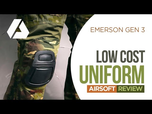 Vídeo relacionado con YUSHOW Traje Airsoft Camisa de Paintball Pantalones Militares de manga larga 1/4 Zip camuflaje Uniform Caza Escalada BDU, XL
