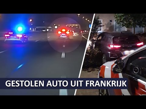 Politie achtervolging gestolen auto | Dienst Infra & Politie Team Bijzondere Verkeerszaken Midden NL