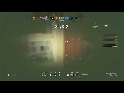 3 kills in 5 seconds (pre nerf Ela)! Rainbow Six Siege