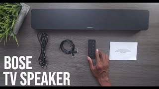 Video thumbnail for Bose TV Speaker - With Sound Demo! by Tech Steve