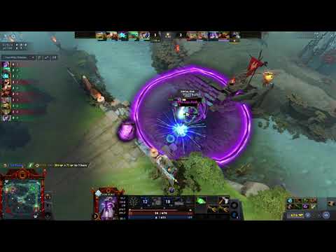 Classic mid-lane chicken race | DOTA 2 | Void Spirit | Highlights