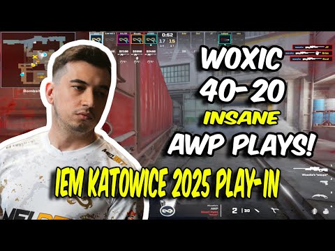 CS2 POV Eternal Fire WOXIC (40/20) vs Complexity (Train) IEM Katowice 2025 Play-in