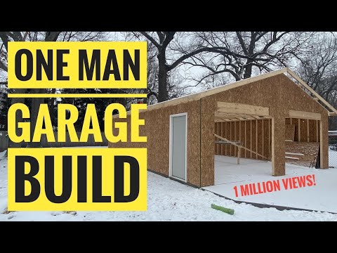 24x32 Garage Start to Finish, Walkthrough and Q&A | MY DIY