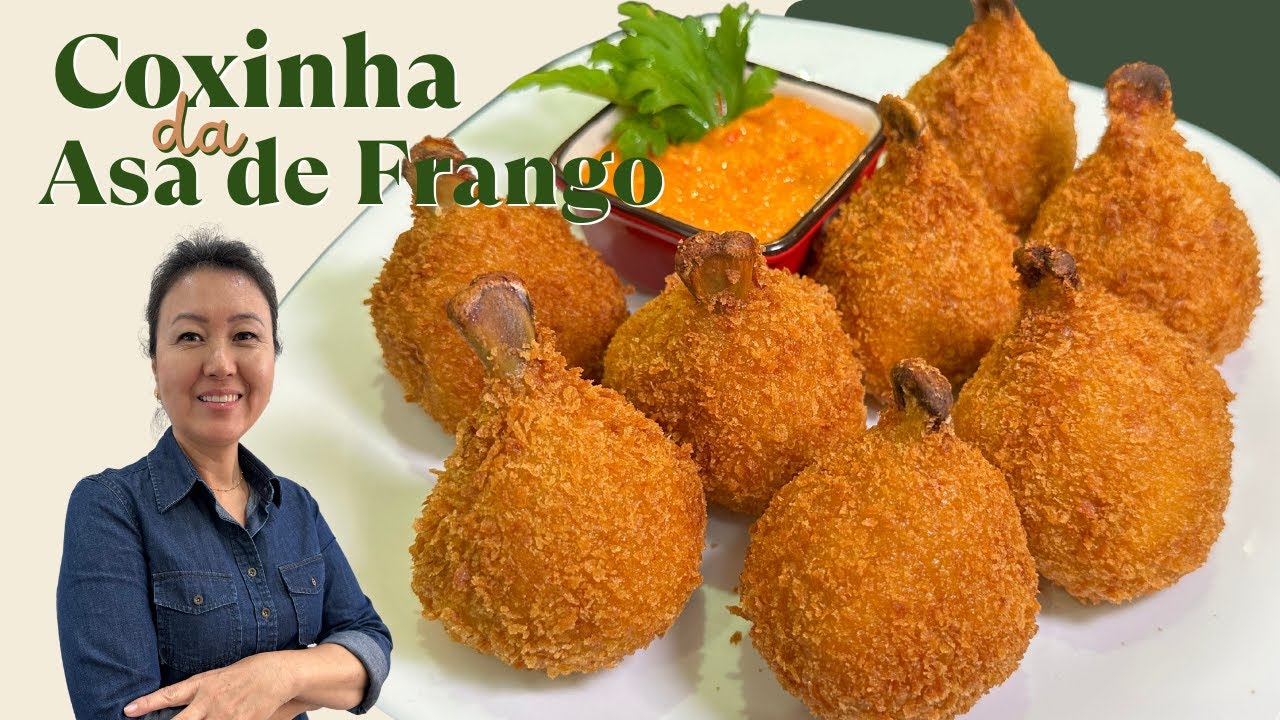 COXINHA DA ASA DE FRANGO | Essa coxinha fez o maior sucesso no meu Instagram