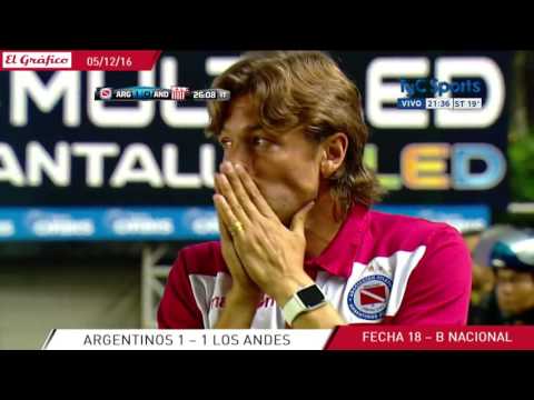 Argentinos 1 - 1 Los Andes, el resumen| FitBood