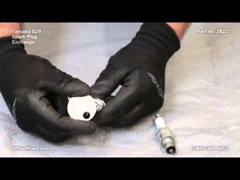 Yamaha Spark Plug NGK BP4ES Install | G16 | G19 | G22 | G29 Drive Golf Cart