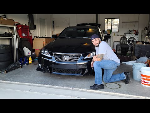 Installing Coilovers On An IS250!