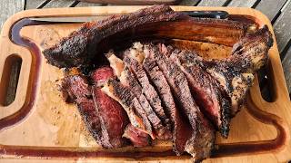 Reverse Sear Tomahawk Steak