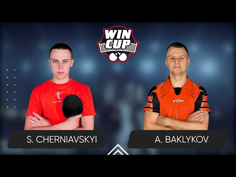 23:00 Serhii Cherniavskyi - Andrii Baklykov West 5 WIN CUP 20.06.2024 | Table Tennis WINCUP