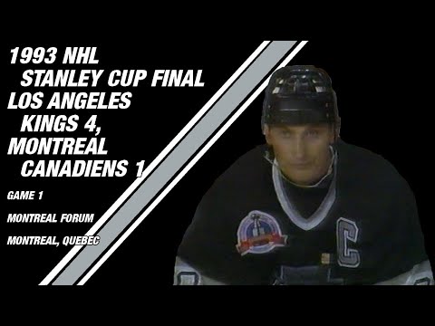 Los Angeles Kings at Montreal Canadiens: Game 1, 1993 Stanley Cup Final