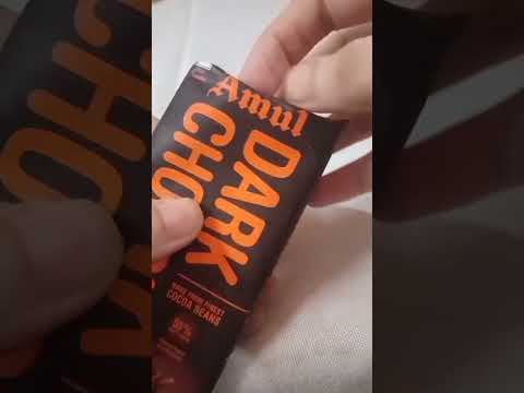 Unboxing amul dark chocolate*Cocoa chocolate #chocolate #amul #cadbury #chocolatelover Plzz like