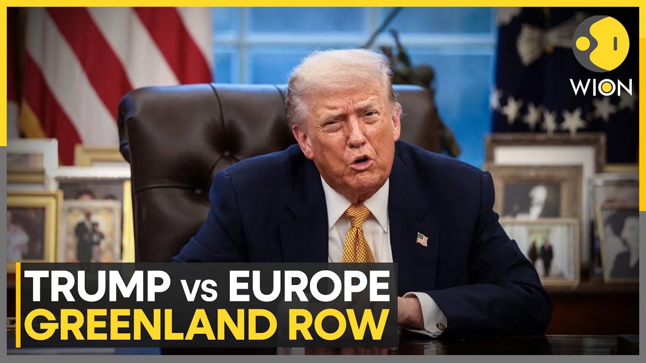 Trump--Europe Standoff Over Greenland As President Dismisses Nobel Talk | WION