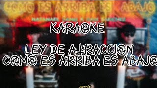 Cómo es Arriba es Abajo // KARAOKE🎤 //Natanael cano - Dan Sánchez..