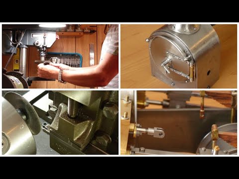 Building a live steam loco - Part 18 - Handrail, smokebox, and a start on the valve gear