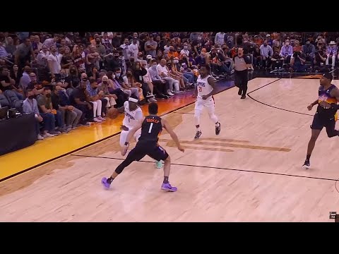 Reggie Jackson gets a dunk as Devin Booker shows off James Harden defense 😂 Clippers vs Suns Game 5